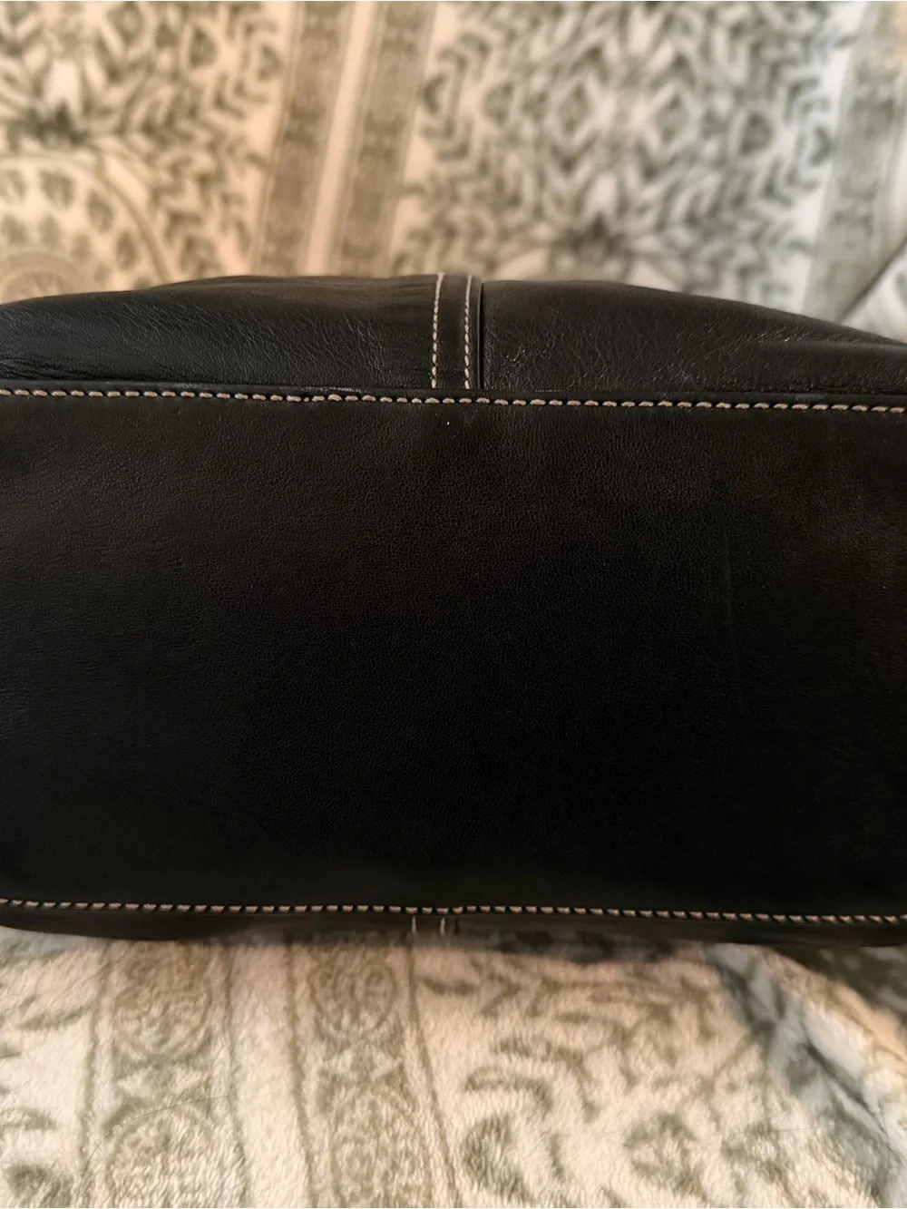 Y2K Coach D043-9572 Black Hamptons Tote
